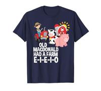 Old MacDonald Had a Farm E-I-E-I-O Nursery Rhyme T-Shirt T-Shirt