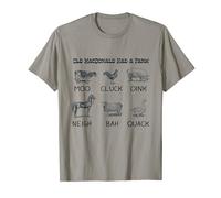 Old MacDonald Had a Farm Nursery Rhyme For Children Learning T-Shirt