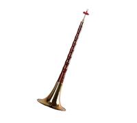 Old Mahogany Pole Suona Brass Bowl High-end Suona Adult Suona Horn Chinese National Wind Instrument Suona For Beginners (Color : D key)