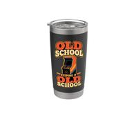 Old Man Arcade Gamer Stainless Steel Insulated Tumbler