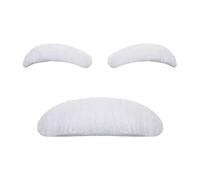 Old Man Beard Eyebrows - Artificial Fiber Mustache And Eyebrow Set, Fake Mustaches Eyebrows Set | Funny Christmas Costume Accessories | Simulated Santa Claus Facial Hair Costume For Kids