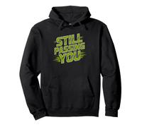 Old Man E Bike Trail Rider Humor Still Fast Senior Never Pullover Hoodie