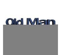 Old Man Edition Car Badge, Old Man Edition 3D Metal Emblem, Nameplate Sticker Badge, Easy Peel & Stick Installation, Funny Car Decorations For Cars Side Rear Tailgate Bumper