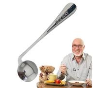 Old Man Elbow Spoon, Self-Feeding Spoon, Curved Spoon Utensil, Breastfeeding Tool for Elderly, Safe Seniors Disabled Adults, Comfortable