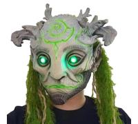 Old Man Face Cover Halloween Realistic Full Head