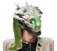 Old Man Face Covers for Adults Realistic Full Head Realistic Cosplay