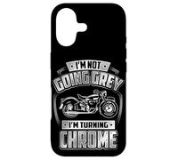 Old Man Motorcycle Rider Birthday Gift Retirement Biker Men Case for iPhone 17