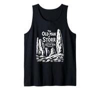 Old Man of Storr, Isle of Skye, Scotland. Vintage Design Tank Top