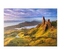 Old Man Of Storr Sunrise, Isle Of Skye, Scotland - Premium 500 pieces Puzzle - MyPuzzle special collection from Puzzle Galaxy
