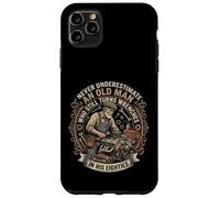 Old Man Turns Wrenches In His Eighties Vintage Mechanic Case for iPhone 11 Pro Max