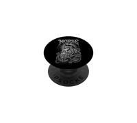 Old Man Viking Warrior Raven Runes Norse Mythology PopSockets Adhesive PopGrip