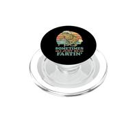 Old Man Woman Birthday Gag Sometimes I Just Be Farting Frog PopSockets PopGrip for MagSafe