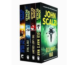 Old Man's War Series 4 Books Collection Set By John Scalzi (Old Man's War, The Last Colony, Zoe's Tale & The End of All Things)