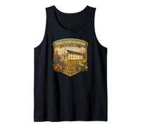Old Mission State Park Cataldo Idaho Jesuit Priests Souvenir Tank Top