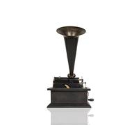 Old Modern Handicrafts 1901 Edison Standard Model A Phonograph Display-Only - Model Made from Iron - A Glimpse into the Past - 10" L x 15" W x 17" H Inches