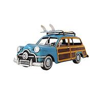 Old Modern Handicrafts 1949 Ford Wagon Metal Model Car - With Two Surfboards - 1:12 Scale Car Model - Fully Assembled for Home & Office Decoration - 11.8L x 4.8W x 6.0H Inches