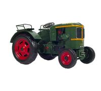 Old Modern Handicrafts Deutz F4L 514 Model Tractor Metal Handmade Model - A Perfect Scale Model - For Home & Office - 10" L x 7" W x 6" H