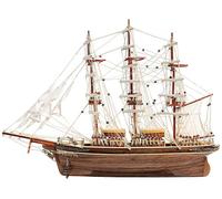 Old Modern Handicrafts Model Ship, Wood, Brown, S
