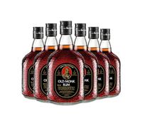 Old Monk | 7 Year Old Vatted Dark Rum Indian Rum 40% ABV | 6 x 70cl
