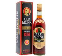 Old Monk - Gold Reserve Indian - 12 year old Rum 75cl 42.8% ABV