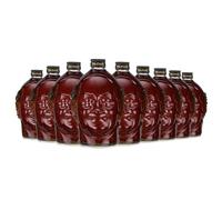 Old Monk | The Legend Dark Rum Monk Head 42.8% ABV | 9 x 1L