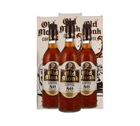 Old Monk | XO Coffee Rum Gift Box Indian Rum 40% ABV | 3 x 70cl