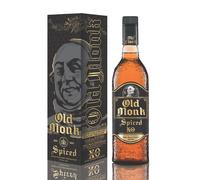 Old Monk XO Spiced Rum 70cl 40% ABV Indian Rum in Gift Box Caramel Vanilla Notes