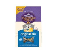 Old Mother Hubbard by Wellness Classic Original Mix Natural Dog Treats, Crunchy Oven-Baked Biscuits, Ideal for Training, Mini Size, 3.8 pound bag