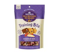 Old Mother Hubbard by Wellness Training Bitz Assorted Mix Natural Dog Treats, Crunchy Oven-Baked Biscuits, Ideal for Training, 8 ounce bag