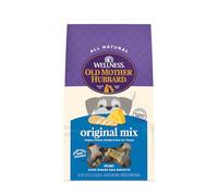 Old Mother Hubbard Wellness Original Mix Dog Biscuits, Natural, Training Treats, Four Flavors, Mini Size, (20 Ounce Bag)