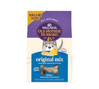 Old Mother Hubbard Wellness Original Mix Dog Biscuits, Natural, Training Treats, Four Flavors, Small Size, (3.8 Pound Bag)