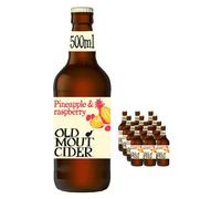 Old Mout Pineapple & Raspberry Cider Multipack, 12 x 500 ml
