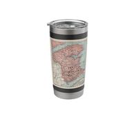 Old New Brunswick Canada Map (1925) Stainless Steel Insulated Tumbler