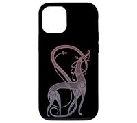 Old Norse Lion and Serpent Urnes Late Viking Age Case for iPhone 12/12 Pro