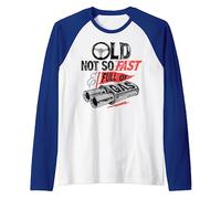 Old, not so fast, and full of gas Raglan Baseball Tee