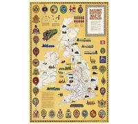 Old Railway History Map Of Britain 1000 Piece Jigsaw Puzzle (jg)
