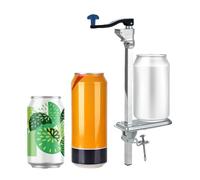 Old Reliable Manual Can Opener Heavy Duty Stainless Steel Adjustable Tool for Tall Cans with Durable Plated Base Silver 59cm/23in