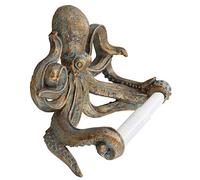 Old River Outdoors Decorative Swimming Octopus Toilet Paper Holder Bronze Finish