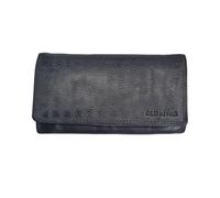 Old River Women's Genuine Leather Wallet, Gray, Casual, Includes Coin Pocket