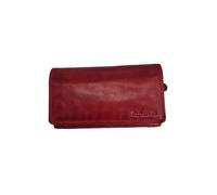 Old River Women's Leather Wallet, Red, Casual, Magnetic Closure