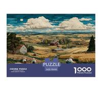 Old Rural Scenery 1000 Pieces Jigsaw Puzzles for Adults Educational Games Birthday Gifts for Women And Man Art Colorful DIY Craft 70x50cm/1000pcs