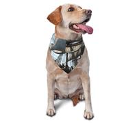 Old Sailing Ship Dog Bandana Pet Scarf Accessories for Small Medium Dogs Cats Photo Prop, Triangle Pet Bandanas Adjustable Puppy Bib Washable Dog Kerchief Puppy Neckerchief
