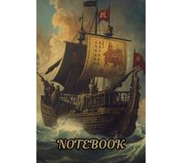 Old Sailing Ship Notebook: Vintage Lined Journal for Everyday Writing: 110 Lined Pages | Classic Maritime Notebook for Notes, Journaling, School & Work