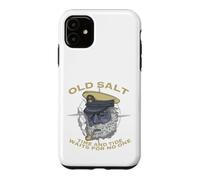 OLD SALT TIME AND TIDE WAITS FOR NO ONE Case for iPhone 11