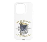 OLD SALT TIME AND TIDE WAITS FOR NO ONE Case for iPhone 15 Pro