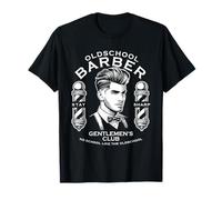 Old School Barber Classic Vintage Design T-Shirt