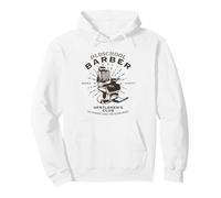 Old School Barber Gentlemen's Club Classic Vintage Pullover Hoodie