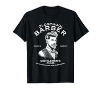 Old School Barber Retro Gentlemen Club Graphic T-Shirt