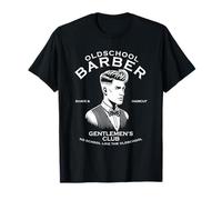 Old School Barber Staying Sharp Classic Vintage Design T-Shirt