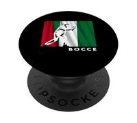 Old School Bocce Boccia Lawn Bowling Italian Boule Masters PopSockets Adhesive PopGrip